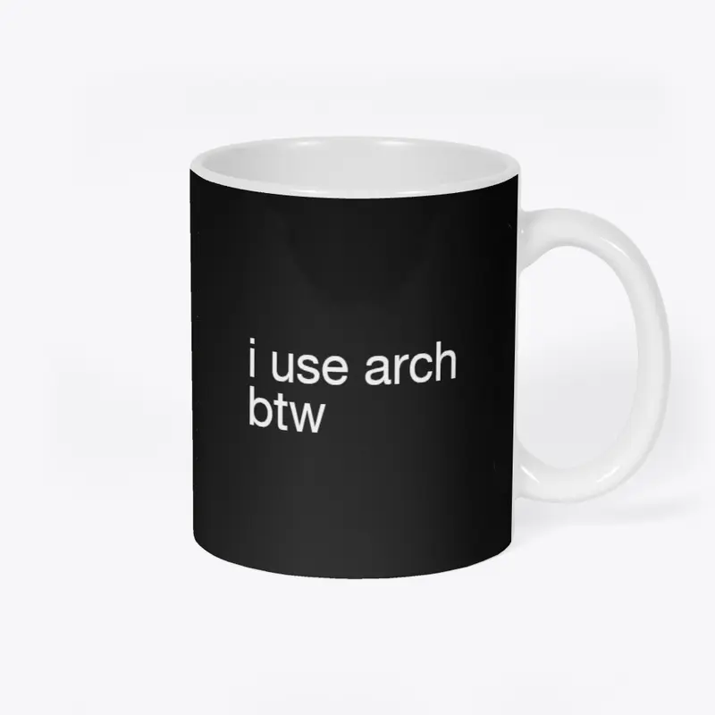 BosINT Mug (i use arch btw)