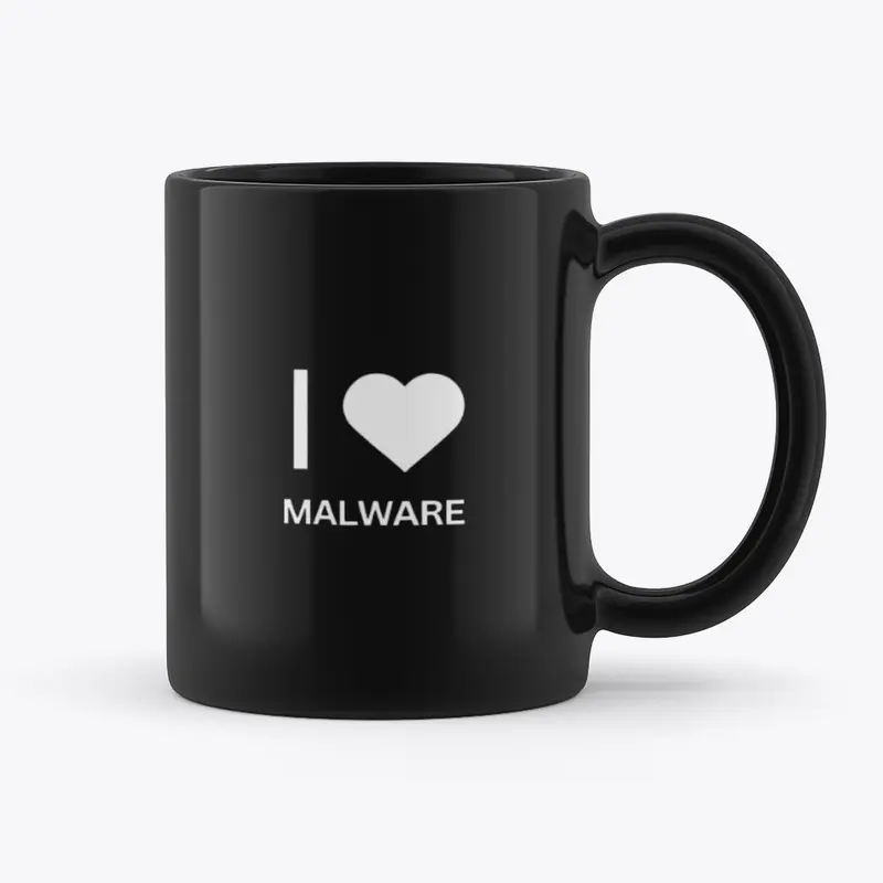 BosINT Mug (I &lt;3 Malware)